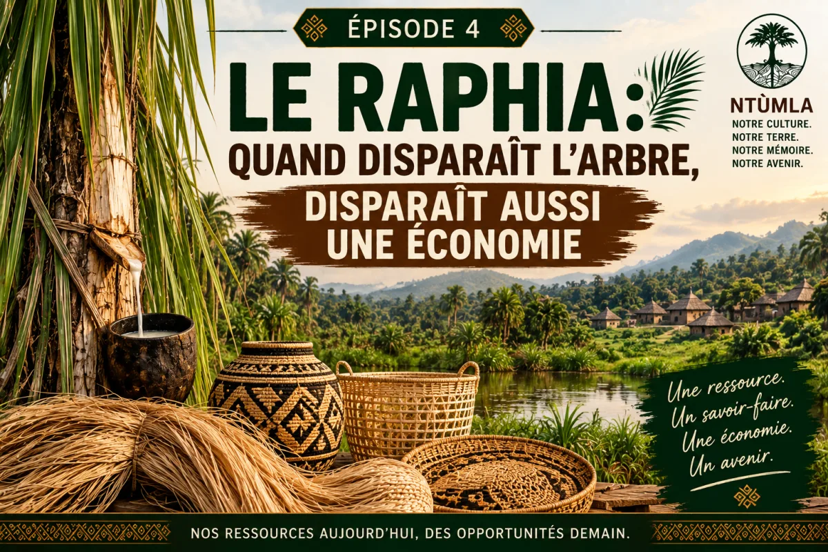 ÉPISODE 4 — LE RAPHIA : QUAND DISPARAÎT L’ARBRE, DISPARAÎT AUSSI UNE ÉCONOMIE