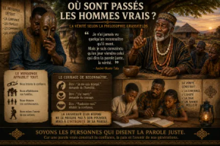 Où sont passés les hommes vrais ? La vérité selon la philosophie Grassfields