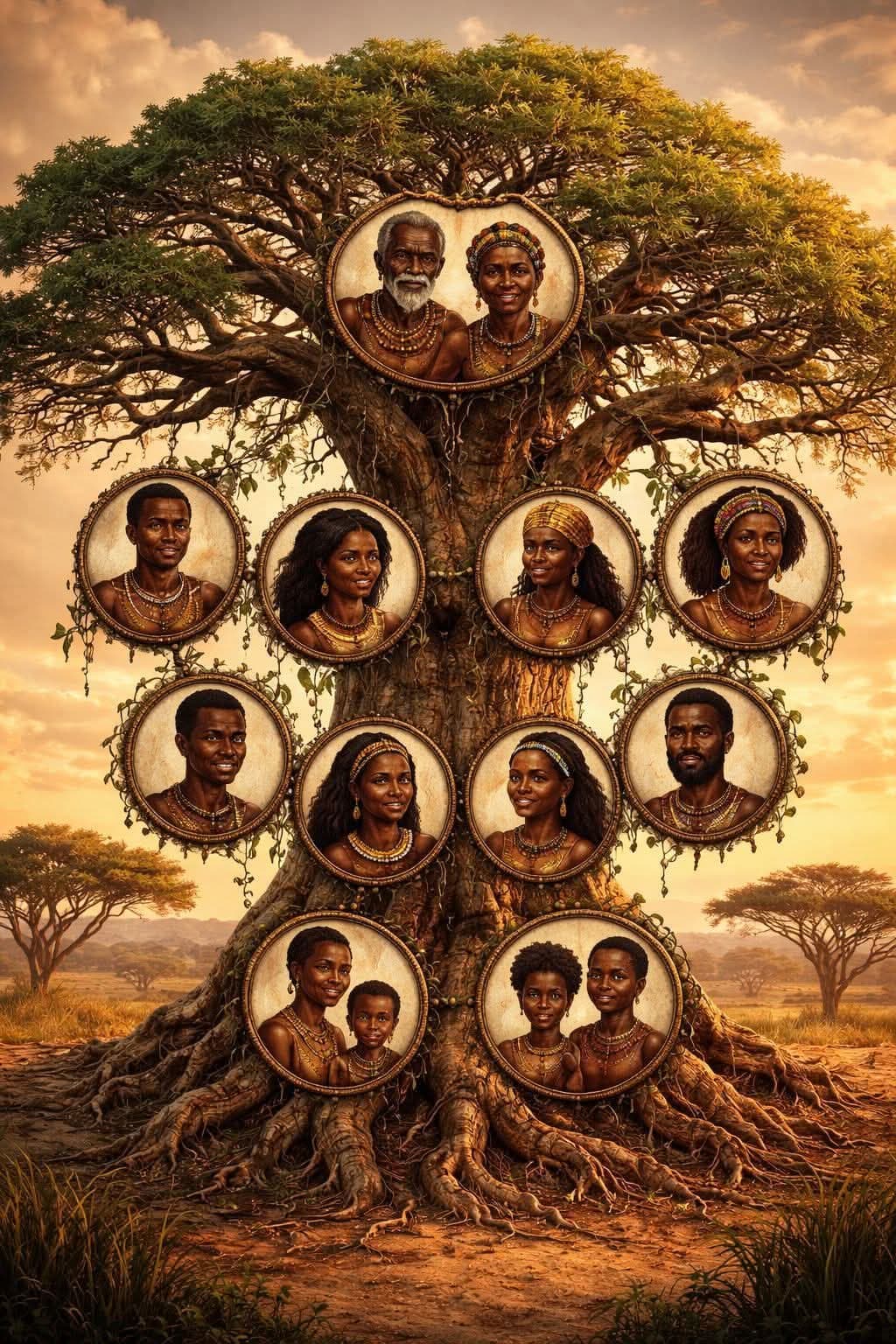 L'Arbre Généalogique Mémoire Vivante, Héritage Cosmologique
